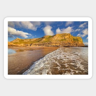 Mewslade Bay, Gower Sticker